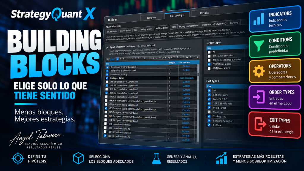 Bloques inteligentes para estrategias robustas