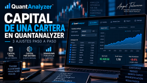 Capital de una cartera en QuantAnalyzer