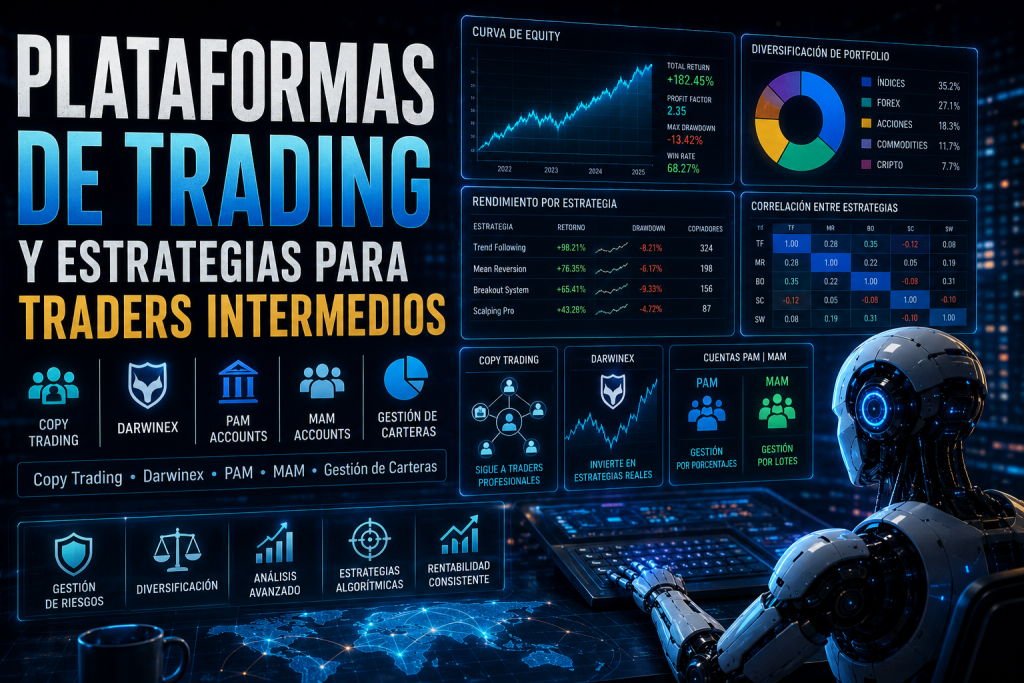 Plataformas de Trading y Estrategias para traders intermedios