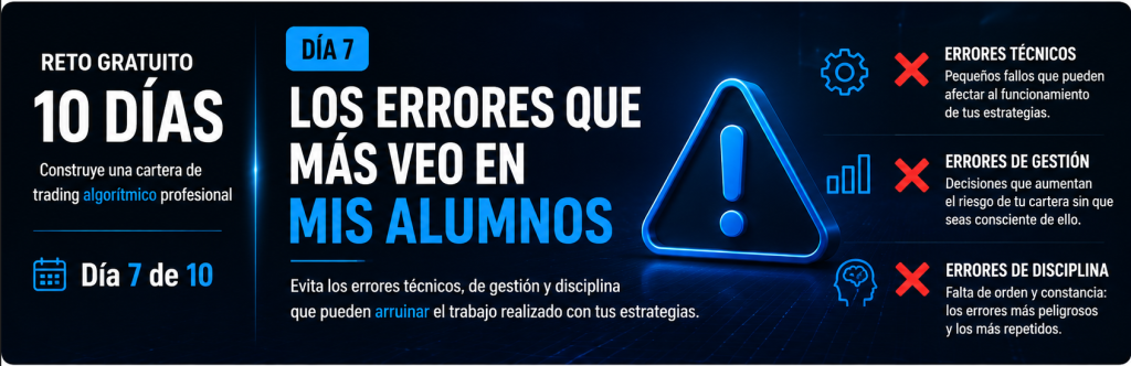 Reto dia 07 Errores en el trading